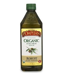 Pompeian Organic Robust Extra Virgin Olive Oil, 24 oz
