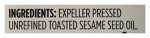 Toasted Sesame Seed Oil - 8.4 Fl Oz