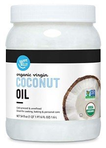 Happy Belly Organic Virgin Coconut Oil, 54 oz