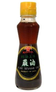 Kadoya Pure Sesame Oil 5.5 oz Bottle