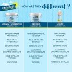Organic Liquid Coconut Oil - Gluten Free & Non-GMO