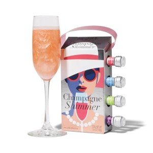 Champagne Shimmer Gift Set with 4 Flavors