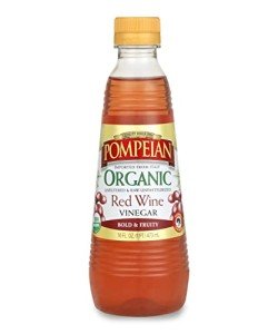 Pompeian Organic Red Wine Vinegar, 16 FL. OZ
