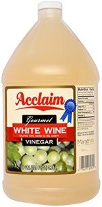 Acclaim Gourmet White Wine Vinegar - 128 Ounces