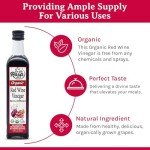 Organic Raw Red Wine Vinegar for Dressings 16.9 oz