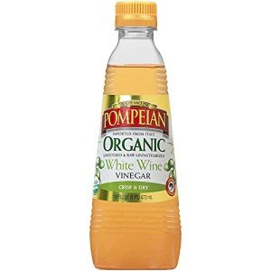 Pompeian Organic Unfiltered White Wine Vinegar - 16 FL. OZ