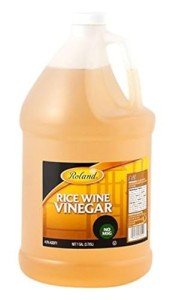 Roland Rice Wine Vinegar - 128 oz Bottle
