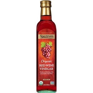 Organic Red Wine Vinegar by Spectrum Culinary, 16.9 oz
