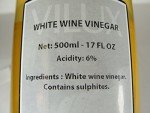 Vilux White Wine Vinegar for Cooking