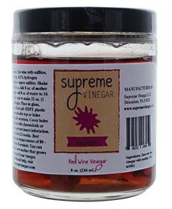 Supreme Red Wine Vinegar - 8 oz Bottle