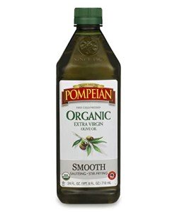 Pompeian Organic Smooth Extra Virgin Olive Oil, 24 oz