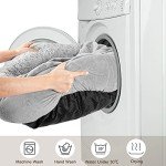 Cozy Round Dog Bed with Hooded Blanket