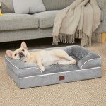 Cozy Waterproof Orthopedic Bed for Small Dogs