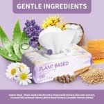 Lavender Plant-Based Dog Wipes for Clean Paws
