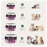 Portable Pet Playpen for Small Dogs and Cats