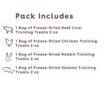 Pupford Freeze Dried Training Treats for Maltese