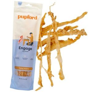 Pupford Turkey Tendon Chews for Maltese Dogs