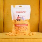 Cheddar Cheese Crunchies for Maltese Dogs