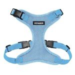 Voyager Step-in Lock Pet Harness - All Weather Mesh, Adjustable Step in Harness for Cats and Dogs by Best Pet Supplies - Baby Blue, XL