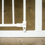 Regalo Easy Step 38.5-Inch Wide Walk Thru Baby Gate, Includes 6-Inch Extension Kit, Pressure Mount Kit, Wall Cups