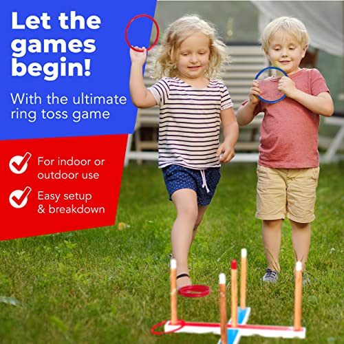 Ultimate Ring Toss Game for Kids and Adults