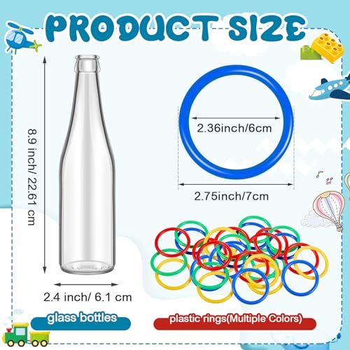72 Pcs Outdoor Ring Toss Carnival Game Set