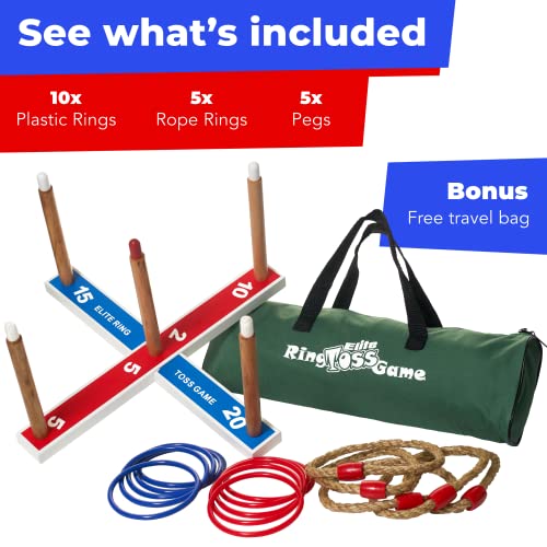 Ultimate Ring Toss Game for Kids and Adults