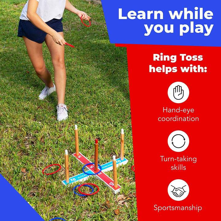 Ultimate Ring Toss Game for Kids and Adults