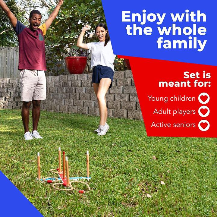 Ultimate Ring Toss Game for Kids and Adults