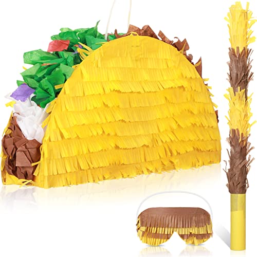 Taco Piñata Set for Fiesta Parties and Events