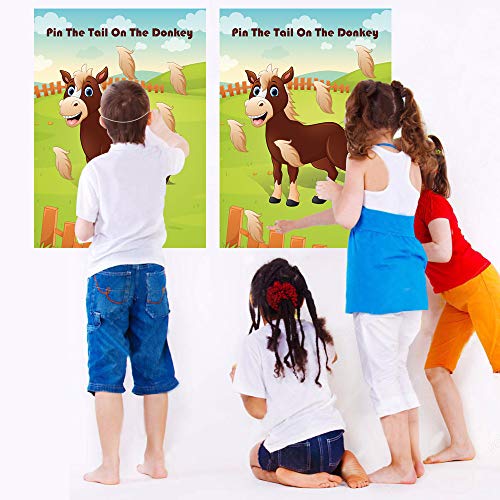 Pin The Tail On The Donkey Party Game Set