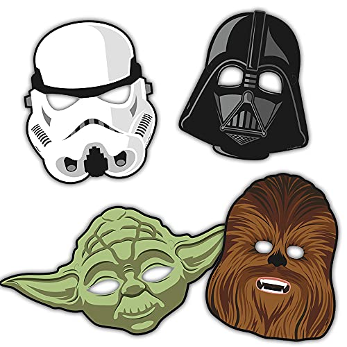 Star Wars Classic Party Masks - 8 Pack