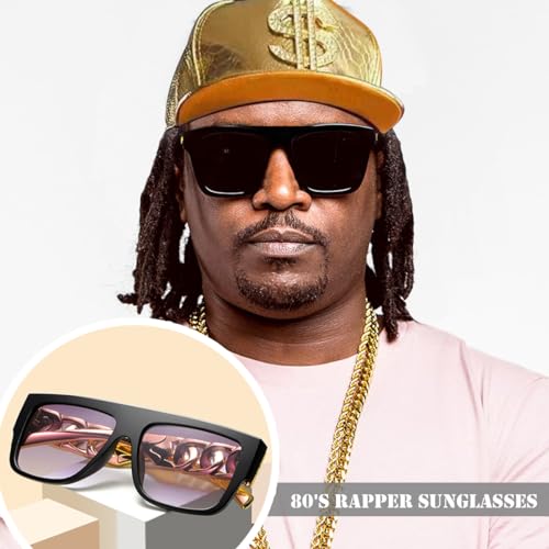 80s 90s Hip Hop Costume Accessories Set