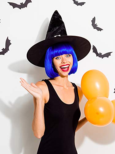 Multicolored Short Bob Wigs for Women and Girls