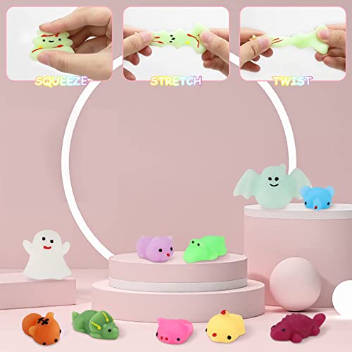 30 Pack Cute Mochi Squishies Party Favors Set