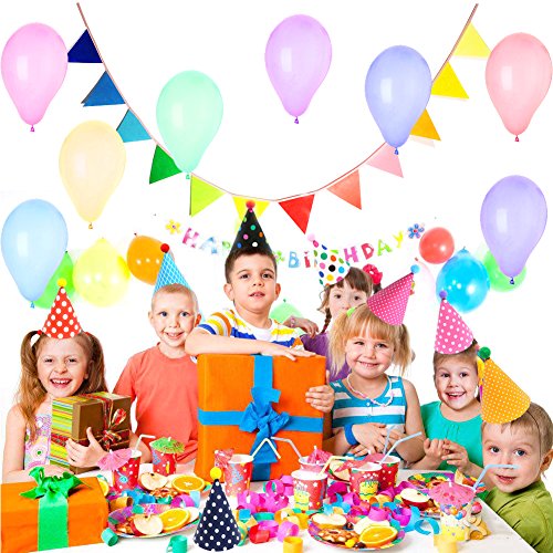 Vesil Assorted Kids Birthday Party Hats