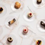 Gold Glitter Plastic Cutlery Set - 180 Pieces