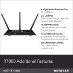 NETGEAR Nighthawk R7000 AC1900 Gaming WiFi Router