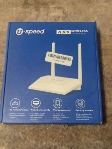 U-speed N300 WiFi Router 300Mpbs 2.4G Wireless Internet Router for Home Coverage