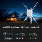 WAVLINK WiFi 6 Outdoor Mesh Router AX3000