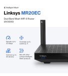 Linksys Dual-Band Mesh WiFi 6 Router AX3000