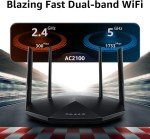 Speedefy Pro AC2100 Dual Band WiFi Router
