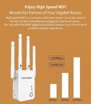 1200Mbps WiFi Range Extender and Signal Booster