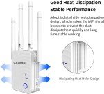 1200Mbps WiFi Range Extender and Signal Booster