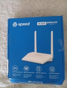 U-speed N300 300Mbps Home WiFi Router
