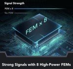 Reyee WiFi 6 High Speed Router with 8 Antennas