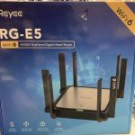 Reyee WiFi 6 High Speed Router with 8 Antennas