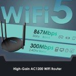 Wavlink 1200Mbps WiFi Router with Access Point
