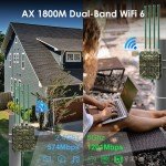 AX1800 Outdoor Dual-Band WiFi 6 Mesh Router