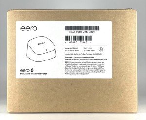 Amazon EERO 6 Dual-Band Mesh Wi-Fi Router